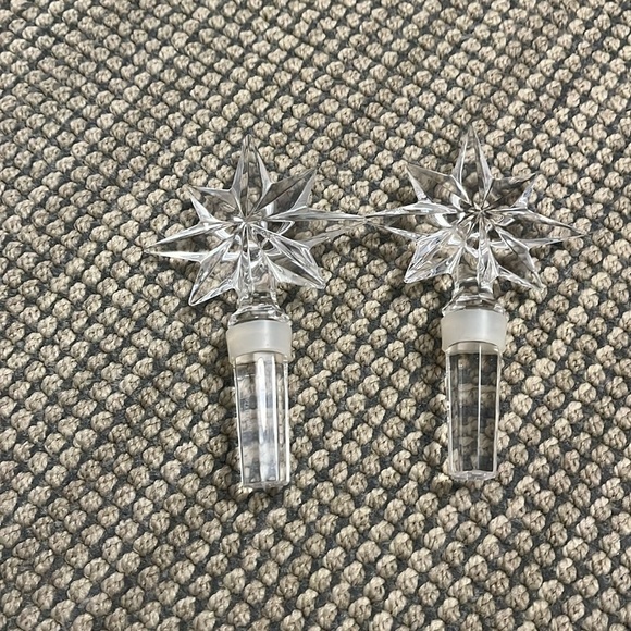 Crystal wine stoppers (2). Excellent condition. - Picture 1 of 1